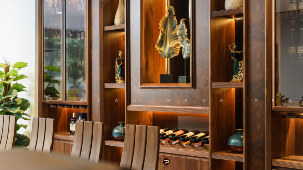 Gỗ óc chó mang tính thẩm mỹ, sang trọng cho không gian của bạn