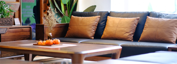 Không gian nội thất gỗ óc chó vô cùng sang trọng