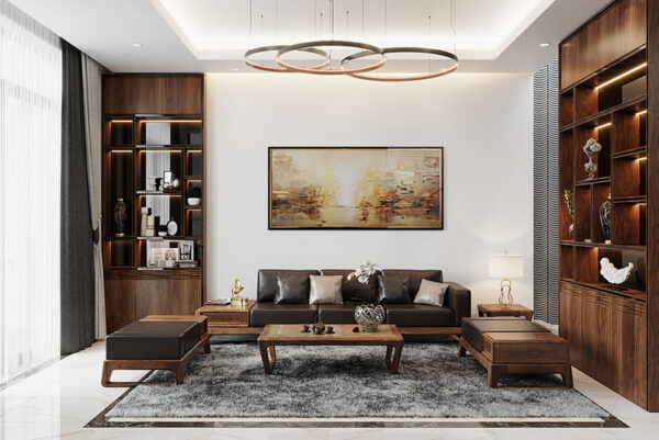 Nội thất gỗ óc chó có giá thành cao hơn gỗ sồi