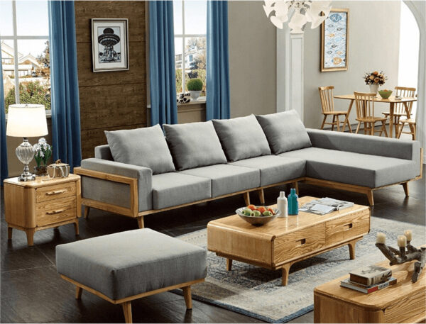 Lựa chọn nội thất gỗ tự nhiên cho phòng khách như thế nào đẹp và sang trọng?